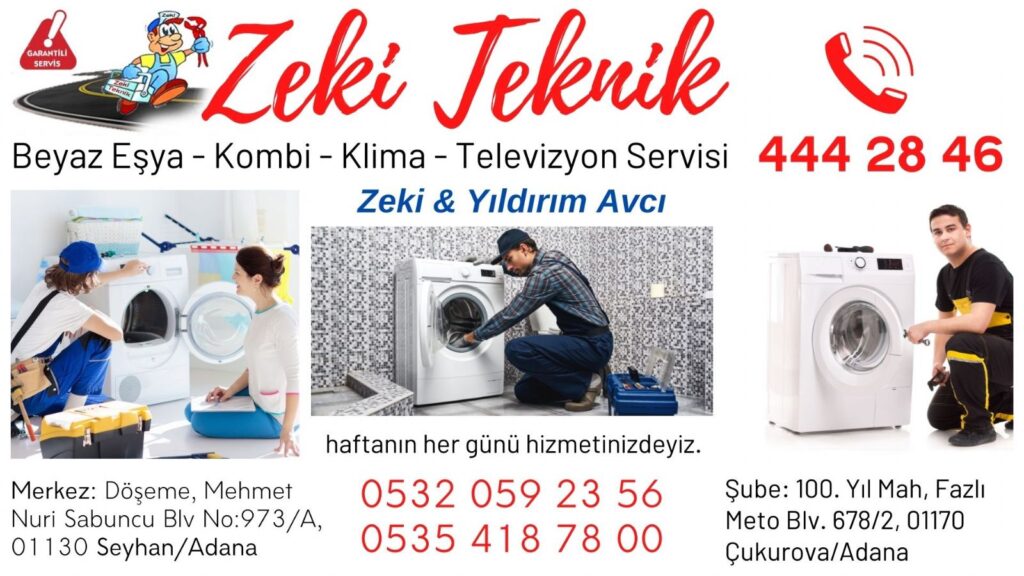 Adana çamaşır makinesi servisi