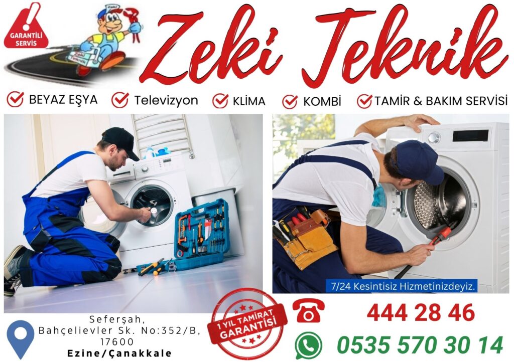 Ezine Beyaz Eşya Teknik Servisi