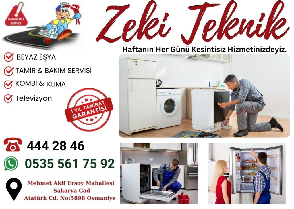 Osmaniye Beyaz Eşya Teknik Servisi