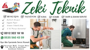Anıttepe Beyaz Eşya Teknik Servis