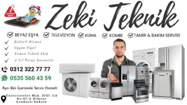 Bilkent Beyaz Eşya Teknik Servis